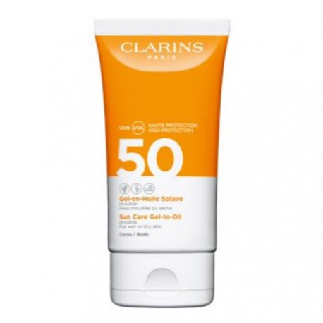 CLARINS Gel-Öl Sonnenpflege Körper UVA/UVB 50 3380810374391 CLARINS Gel-Öl Sonnenpflege Körper UVA/UVB 50 3380810374391